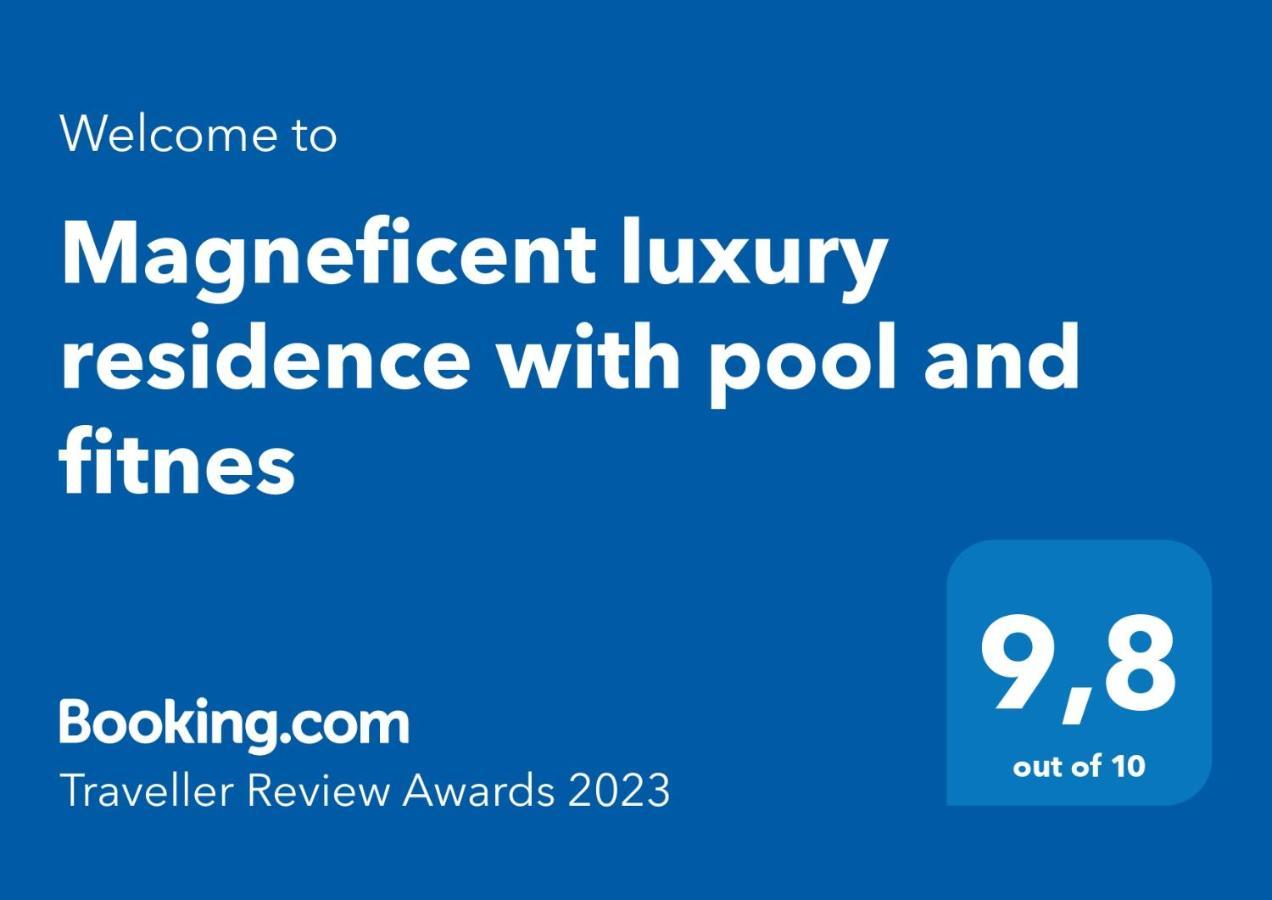 Magneficent Luxury Residence With Pool And Fitnes Estambul Exterior foto